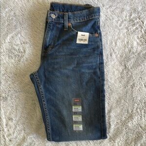 mens Levi's Blue Relaxed denim Jeans with Distressed Look SZ 30 X 30 medium wash